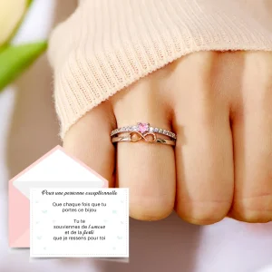 Bague Cœur Infini
