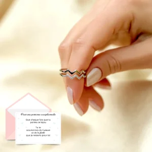 Bague Ondes Éternelles