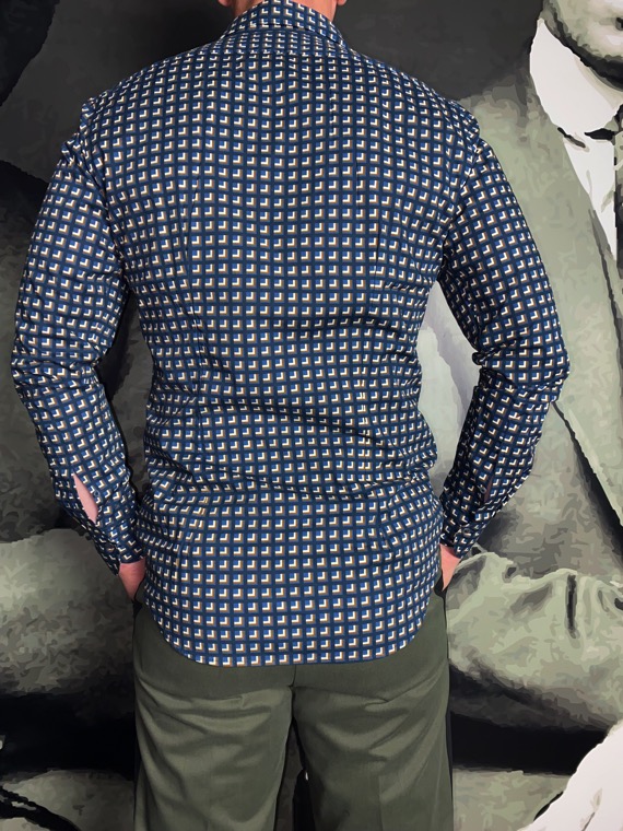 BAGUTTA – Chemise Berlinot Carreaux – Image 5