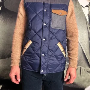 BOB – Doudoune Negan Sans Manches Marine