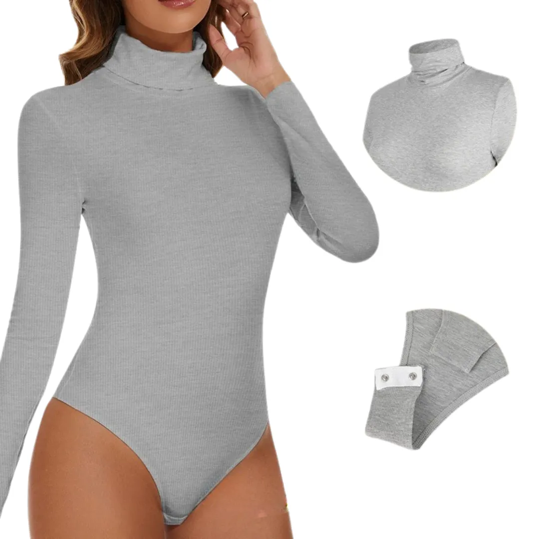 Body gaignant à col montant – Affine la silhouette instantanément – Effet ventre plat et maintien parfait – Image 6