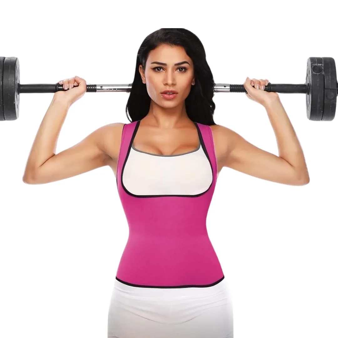 Débardeur de sudation femme – Affine la silhouette, brûle les graisses, idéal pour sport et fitness – Image 7