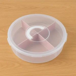 Boîte compartimentée pour apéritif extérieur – Présentoir chic et pratique pour pique-niques et apéros en plein air