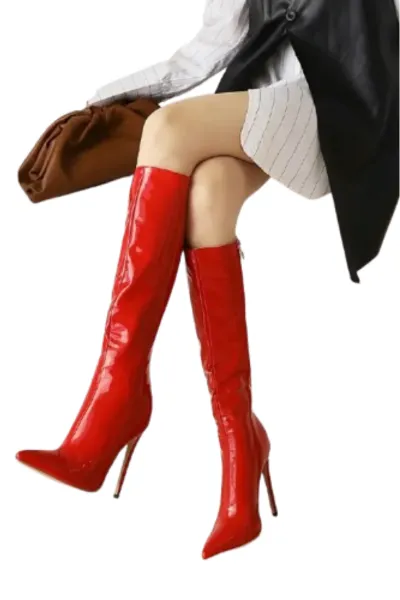 Bottes en cuir mouton italienne – Image 2