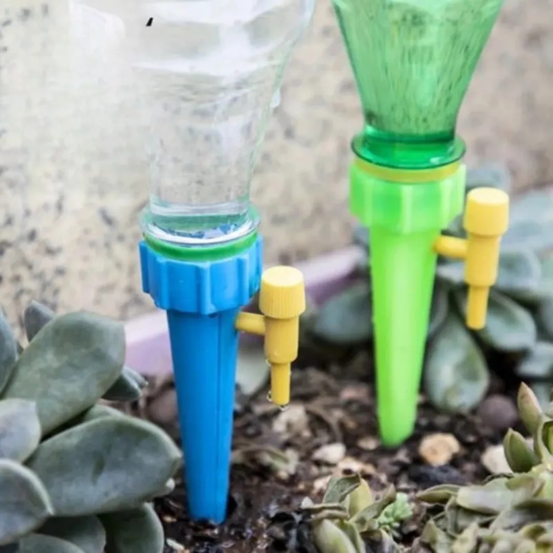 Bouteille arrosage goutte à goutte pour plantes – Arrosage automatique facile, plantes vertes toujours hydratées – Image 4