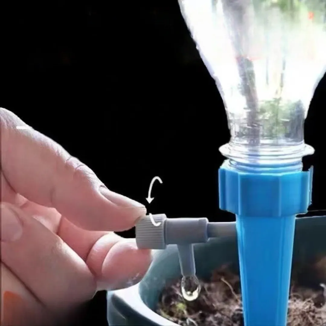 Bouteille arrosage goutte à goutte pour plantes – Arrosage automatique facile, plantes vertes toujours hydratées – Image 3