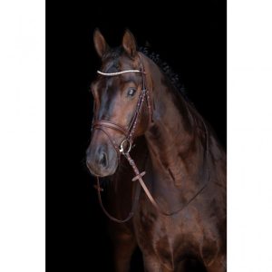 Bridon Mia Brun Cheval avec rênes – HKM