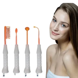 Baguette d’électrothérapie antidéformable pour le visage – Tonifie, lisse et rajeunit la peau en profondeur