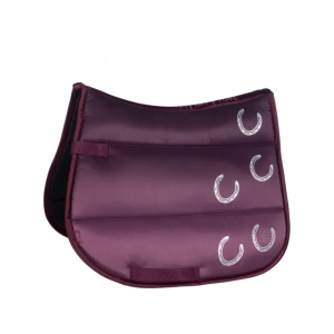Tapis de Selle Alva HKM Poney Violet