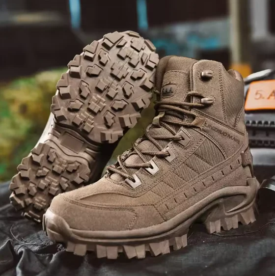 🥾 Bottes tactiques désert pour hommes – Stabilité, confort et style au quotidien – Image 7