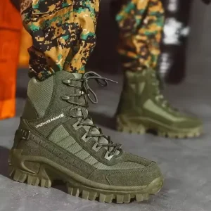🥾 Bottes tactiques désert pour hommes – Stabilité, confort et style au quotidien