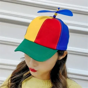 Casquette à hélice – Accessoire fun et original pour enfants – Jouet ludique pour éveiller l’imagination