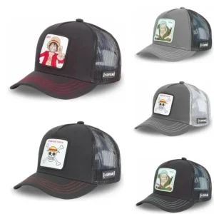 Casquette One Piece – Style manga unique pour fans de Luffy – Accessoire tendance et confortable