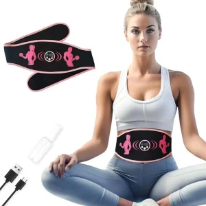 Ceinture EMS minceur abdominale massage électrique – Perdez du ventre sans effort, tonifiez vos abdos à domicile