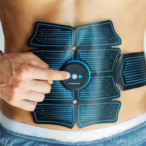 Ceinture abdominale electrostimulation USB – Perte de ventre rapide – Muscles tonifiés sans effort