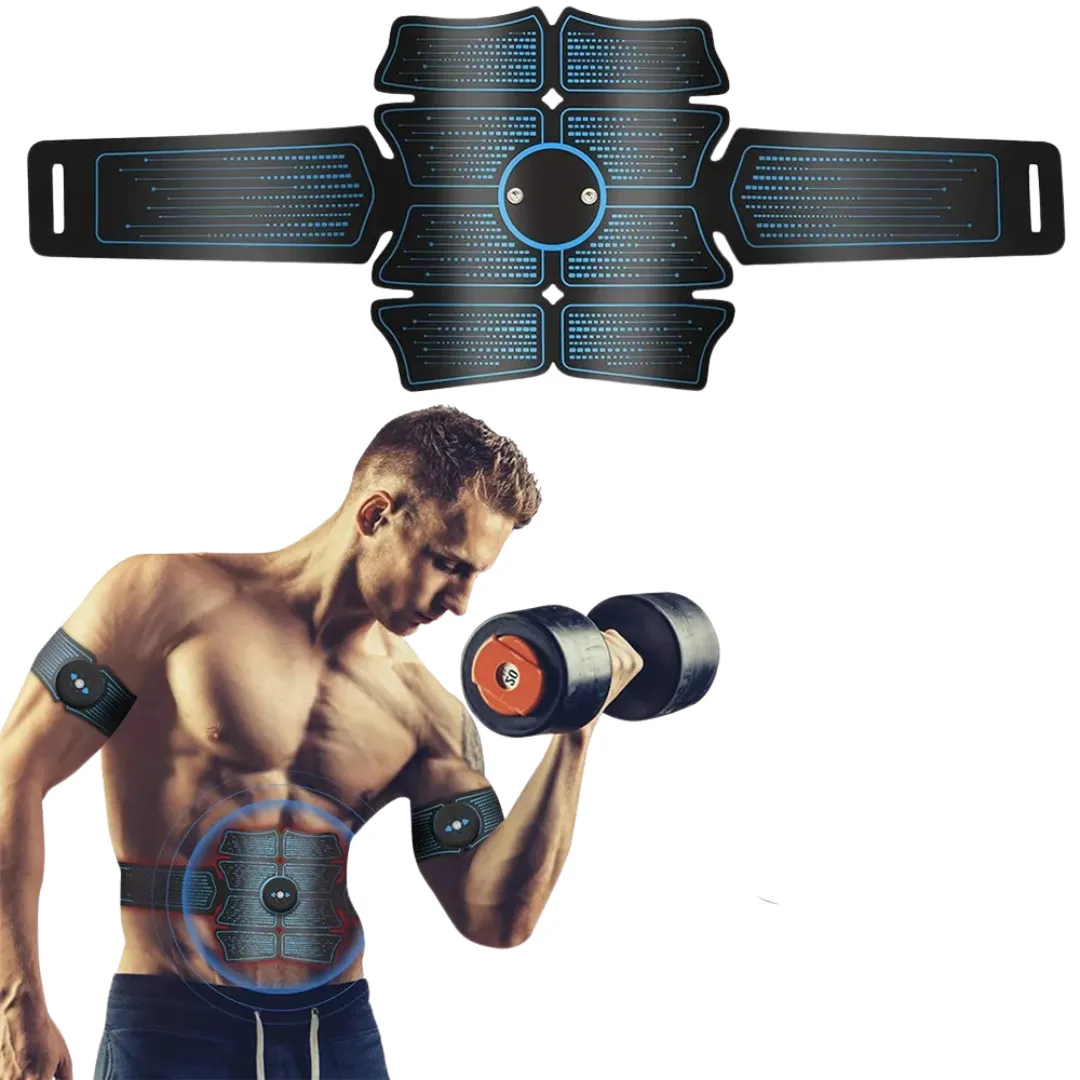 Ceinture abdominale electrostimulation USB – Perte de ventre rapide – Muscles tonifiés sans effort – Image 5