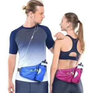 Ceinture porte gourde – Hydratation mains libres pour running, trail ou randonnée – Légère et confortable