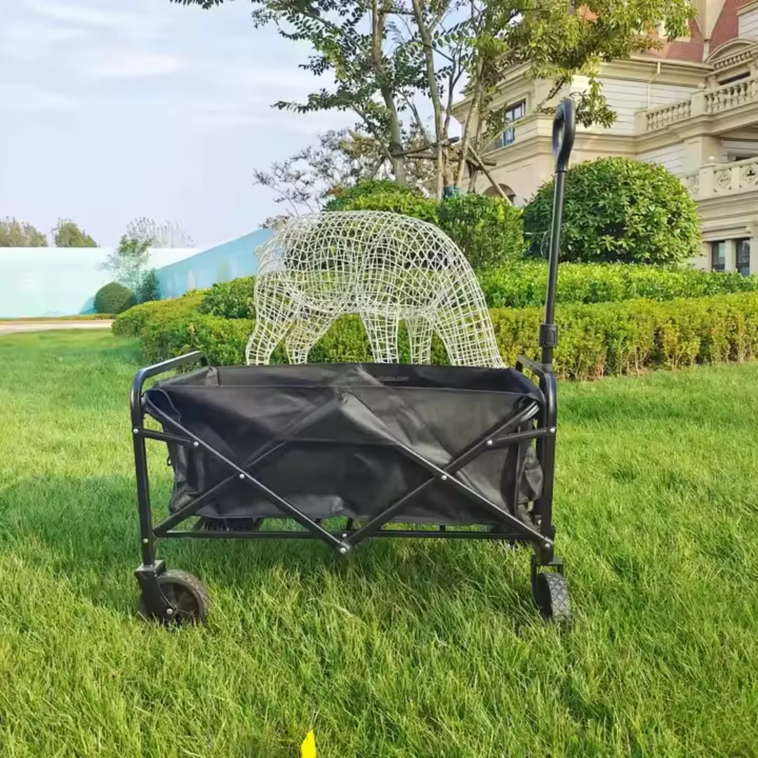 Chariot de plage avec rangement intégré – Transport facile et grande capacité pour vos sorties en famille – Image 2