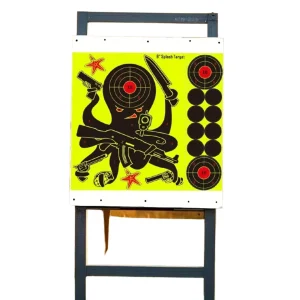 Cible adhésive fun éclaboussures tir à l’arc – Rendez vos séances plus ludiques et précises – Idéale pour s&rsquo;entraîner avec plaisir