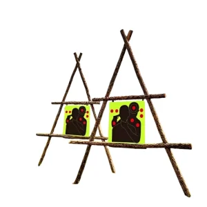 Cible adhésive silhouette pour tir – Précision maximale et impact visible – Idéal pour entraînement au tir sportif