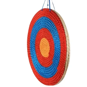 Cible en paille tir à l’arc – Résistante et écologique pour entraînement intensif en extérieur