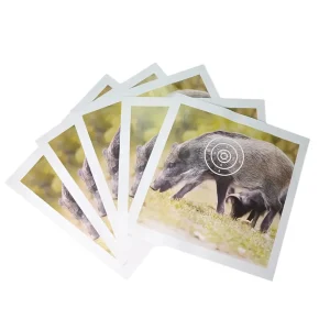 Cibles papier sanglier pour tir à l’arc – Entraînement réaliste et précis pour archers passionnés