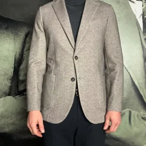 CIRCOLO – Veste Jersey Chevrons Beige