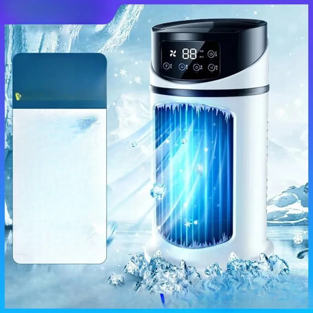 Climatiseur mobile silencieux sans installation – Rafraîchissement instantané sans travaux, idéal pour l’été – Image 7