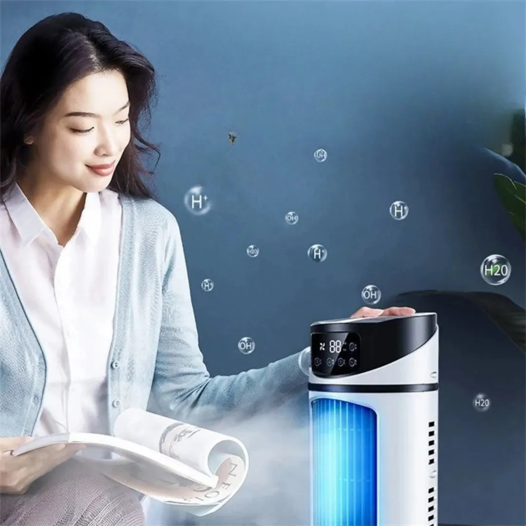 Climatiseur mobile silencieux sans installation – Rafraîchissement instantané sans travaux, idéal pour l’été – Image 4