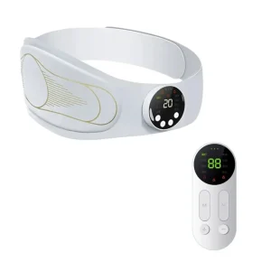 Compresse chaude intelligente EMS – Soulage douleurs musculaires et lombaires – Chauffage rapide + massage électrique