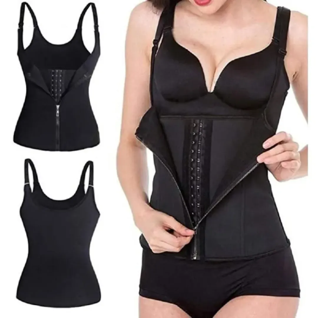 Corset de sudation avec ceinture abdominale – Taille affinée et ventre plat grâce à une sudation intense – Image 3