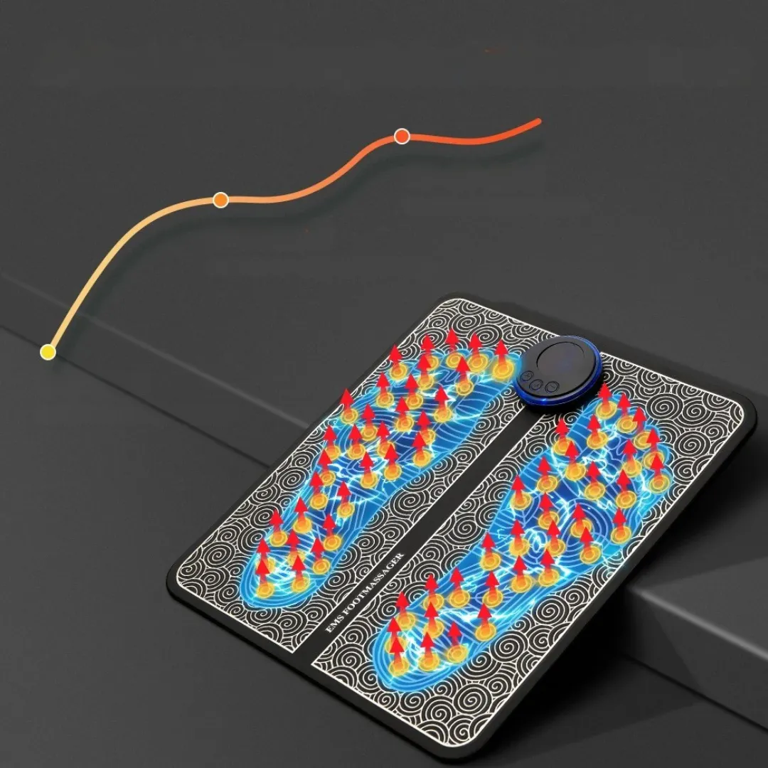 Coussin de massage électrique des pieds – Soulage les douleurs, stimule la circulation, détente instantanée à la maison – Image 3