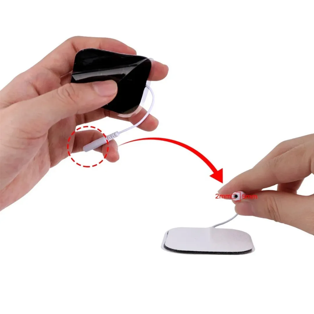 Coussinets d’électrodes Tens – Soulagez douleurs musculaires et tensions – Confort optimal et réutilisables – Image 6