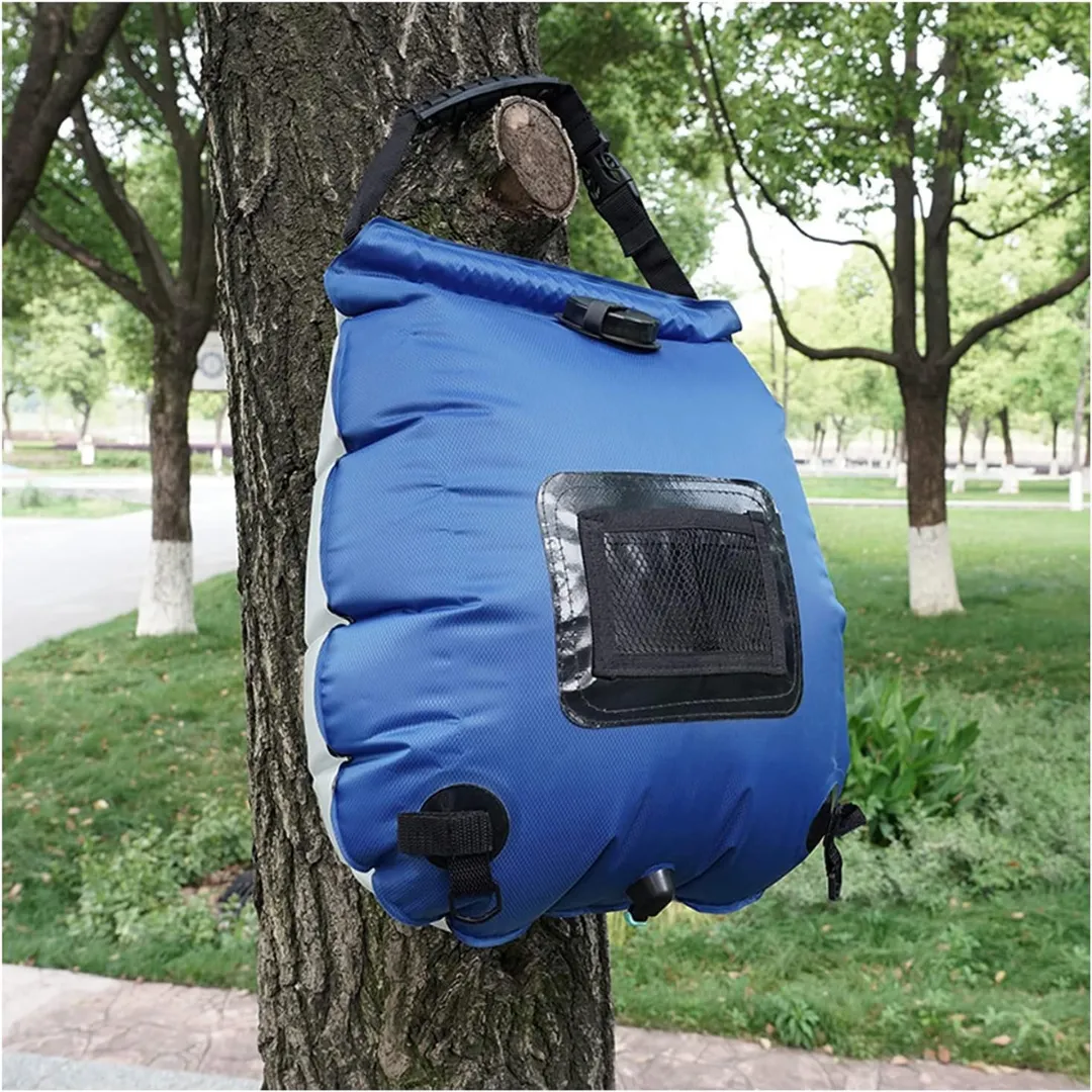 Douche solaire portable pour bord de mer – Eau chaude instantanée en extérieur – Idéale camping et plage – Image 9