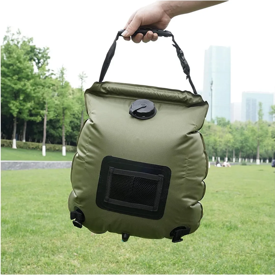 Douche solaire portable pour bord de mer – Eau chaude instantanée en extérieur – Idéale camping et plage – Image 8