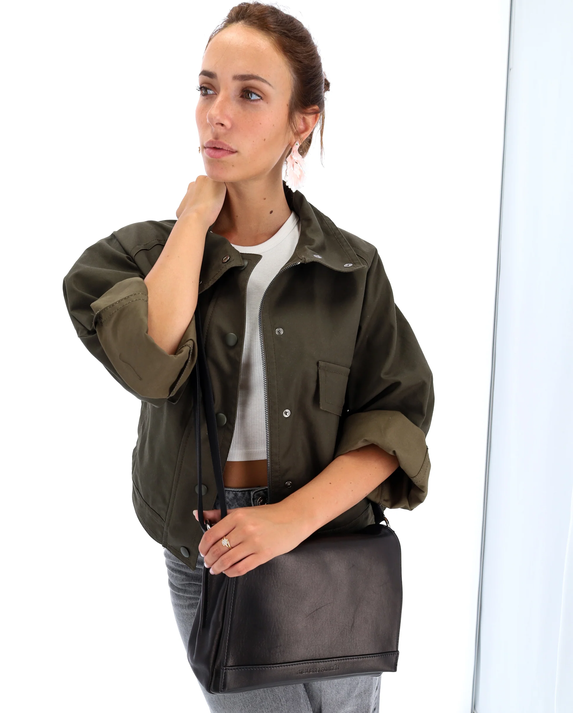 HARMONIE – CLASSIQUE SAC PORTÉ CROISÉ À RABAT Ateliers Foures- E551 – Image 6