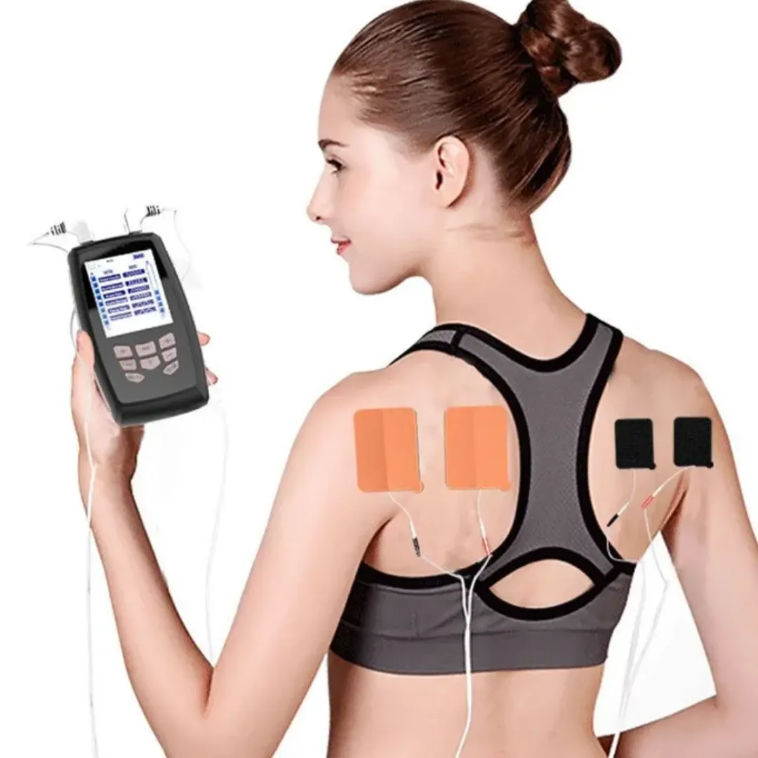 Electrostimulateur musculaire à unité Tens – Soulage les douleurs, tonifie les muscles et sculpte la silhouette efficacement – Image 5