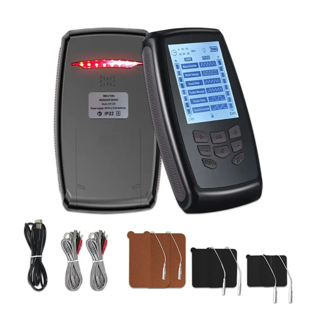 Electrostimulateur musculaire à unité Tens – Soulage les douleurs, tonifie les muscles et sculpte la silhouette efficacement