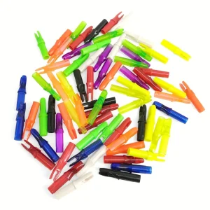 Encoche de flèche plastique pour arc – Tir précis et sécurisé – Idéale pour débutants et archers confirmés