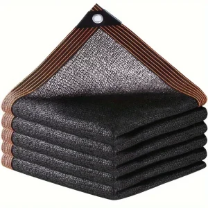 Filet ombrage jardin rectangulaire œillets – Protection solaire efficace pour terrasse, balcon ou potager – Résistant UV et intempéries