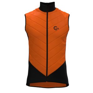 Gilet de Cyclisme Gravel Coupe-Vent ARCALIS Orange