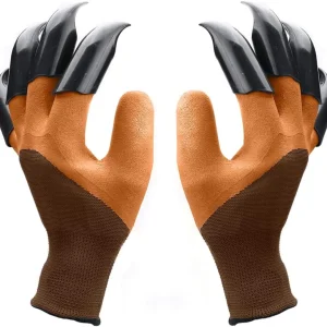 Gants de jardinage avec griffes intégrées