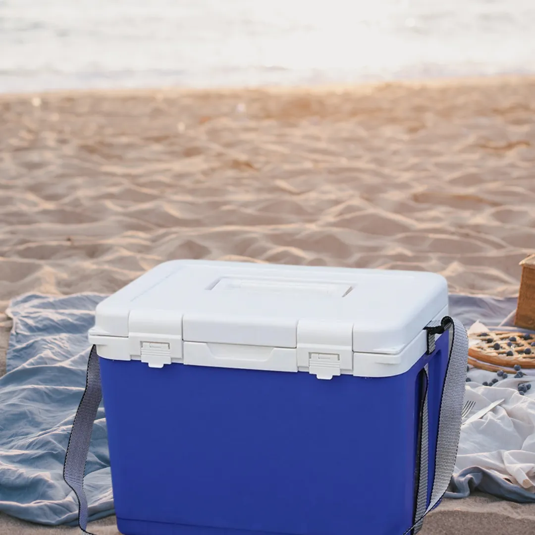 Glacière électrique grande capacité plage – Gardez vos boissons et aliments au frais toute la journée – Idéale pour sorties et camping – Image 3