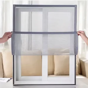 Grille moustiquaire fenêtre auto adhésive – Protection anti-insectes facile à poser – Air frais sans moustiques