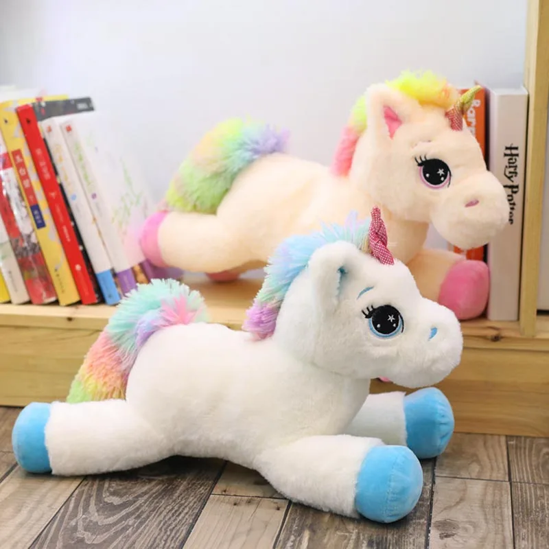 Peluche Licorne Arc-en-Ciel – Taille 40 à 80 cm – Image 2