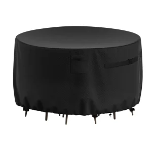 Housse de protection mobilier jardin imperméable – Protège durablement contre pluie, neige et UV – Extérieur propre et sec