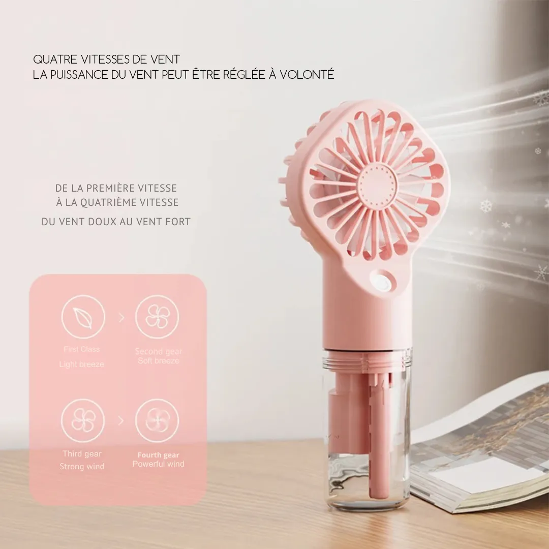 Humidificateur portable USB – Respirez un air pur et hydraté partout – Compact, silencieux et facile à emporter – Image 3