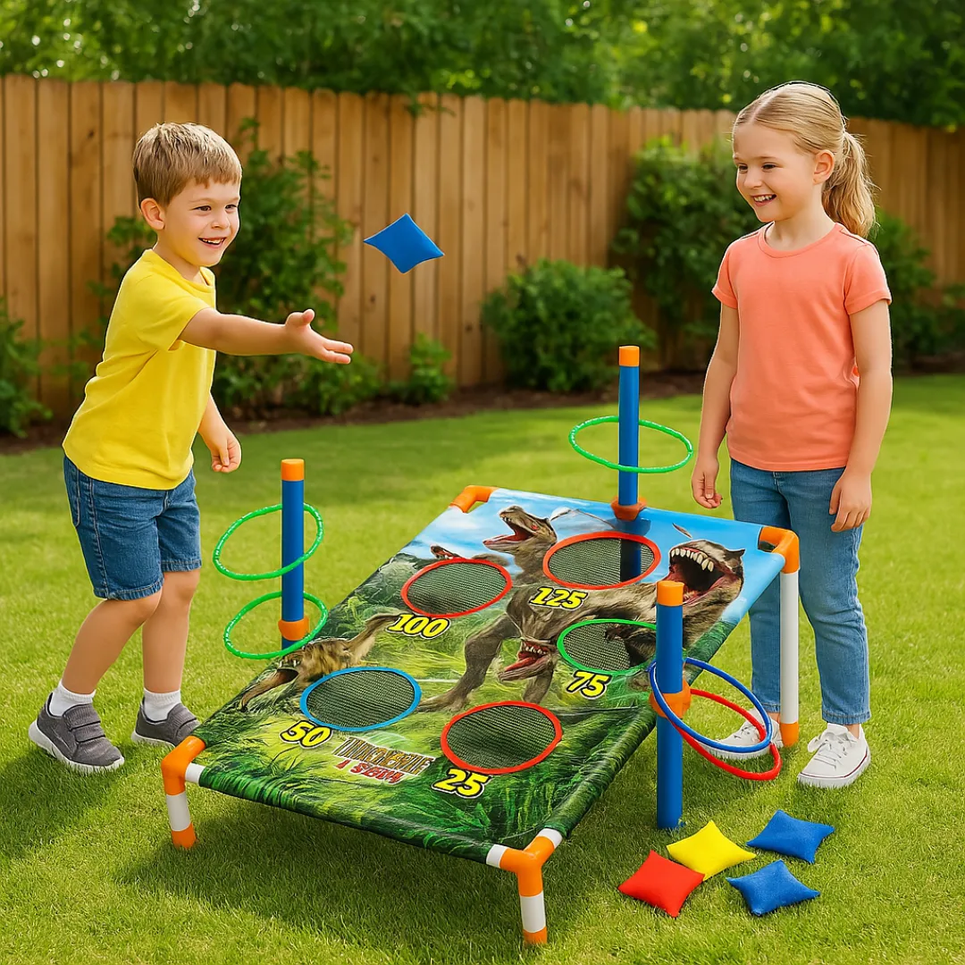 Jeu de lancer sacs pour jardin enfant – Image 4