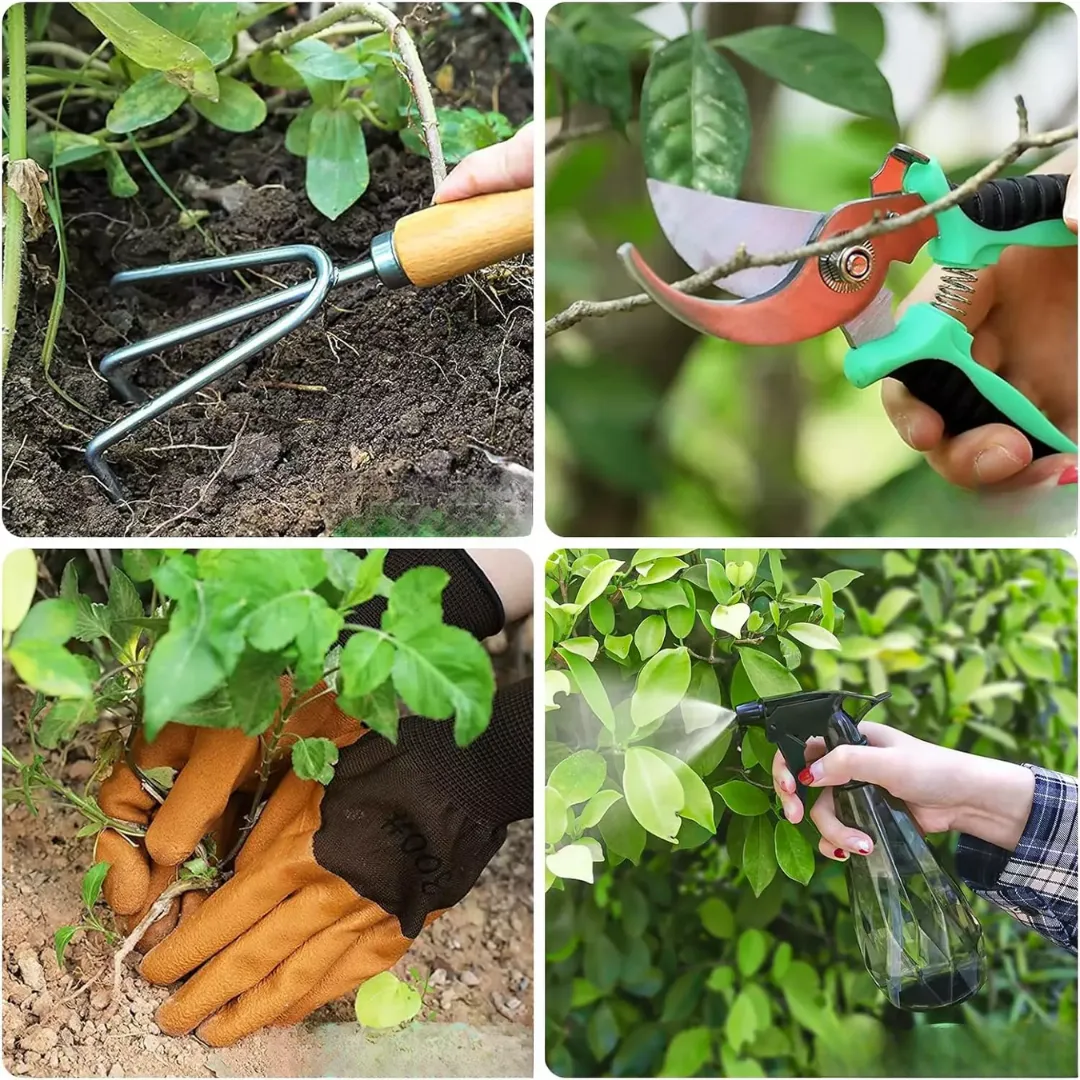 Kit de jardinage en acier inoxydable – Image 4