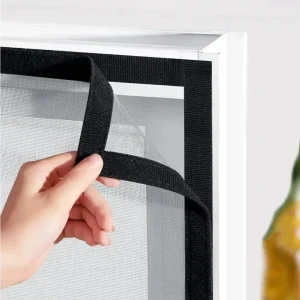 Kit moustiquaire fenêtre sur mesure – Protection anti-insectes efficace – Installation facile et ajustement parfait